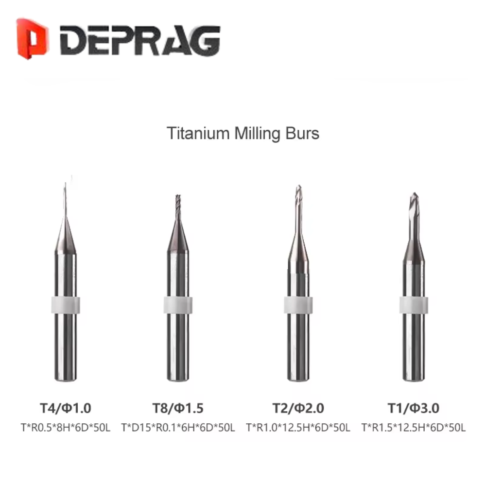 D52 Milling Burs